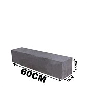 Patioblok strak 60x15x15 Antraciet