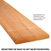 Douglas fijnbezaagde planken 