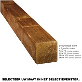 Vuren Geimpregneerde Paal 7,0x7,0x270cm
