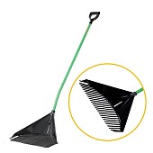 Golden Gark XXL rood 28 tands 61cm, gebogen aluminium steel en D-greep (gedemonteerd)