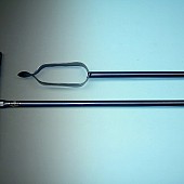 Grondboor DE WIT gesmeed 10 cm, lengte 123 cm