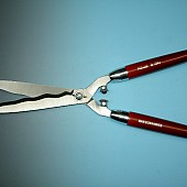 Heggenschaar  FREUND  1954   Lengte 57 cm, blad 24 cm,  gegolfde snede