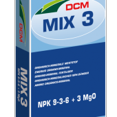 DCM Mix 3 (minigran®) 9-3-6 + 3% MgO zak á 25 kg.