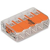 WAGO Verbindingsklem 5-Voudig  tbv flexible draad ( 25 stuks per doos )