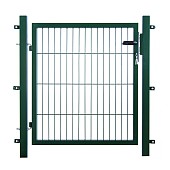 Enkele poorten groen RAL 6005 (Compleet)