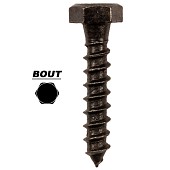 Houtdraadbouten Zwart 