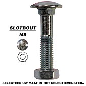 Wurth Slotbout M8x130 compleet