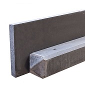 Beton onderplaten antraciet (glad)