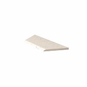 Schellevis Zwembadrand Hoek Links (100/60X40X5 cm) Creme