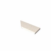 Schellevis Zwembadrand Hoek Rechts (100/60X40X5 cm) Creme