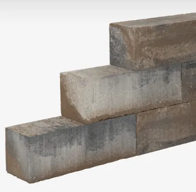 stapelblokken gemeleerd bruin grijs