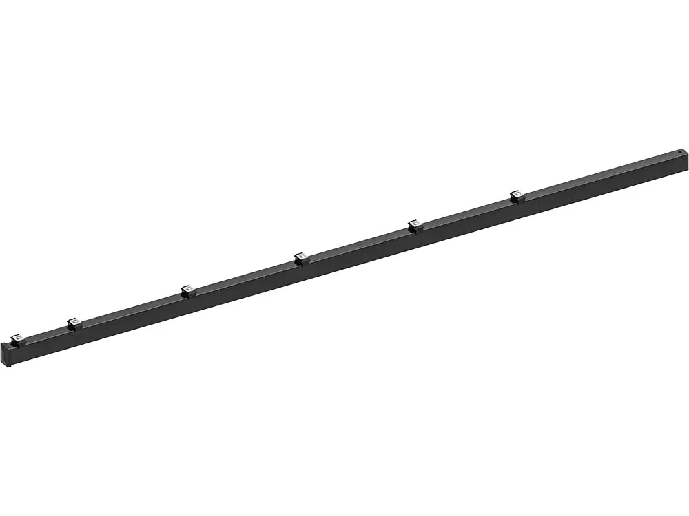 Metalen paal zwart 4x240cm