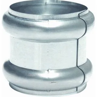 Walsblank dubbele overschuifwrong Ø 80mm