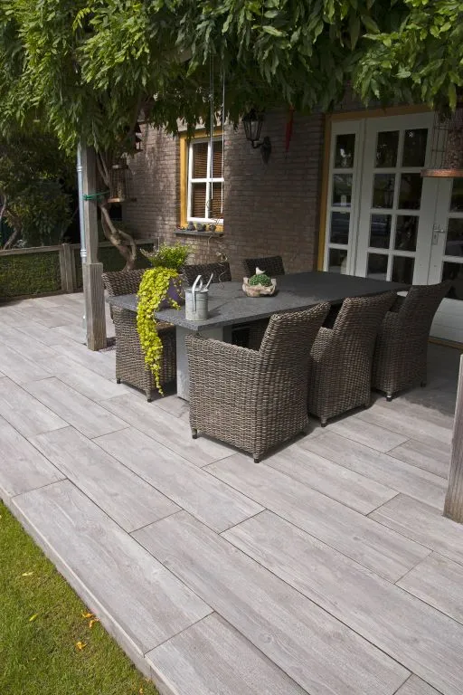 Terrastegel keramiek tuin 120x30cm