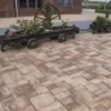 85533_363 perspectief van een terras met bestrating in wildverband
