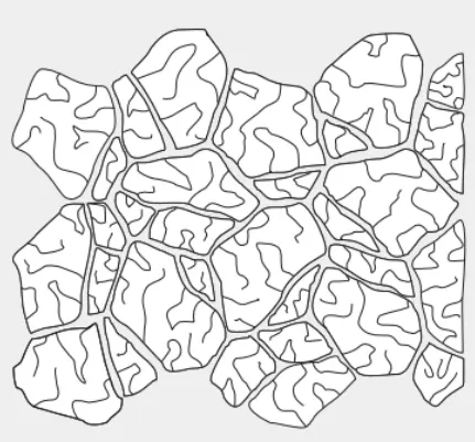 Flagstone patroon