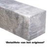 Classico Block Grijs/Zwart 45x12,5x12,5cm - Thumbnail Image 2